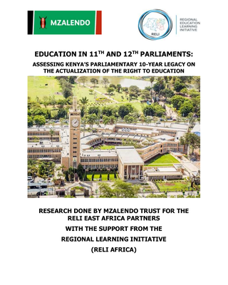 Education In 11th And 12th Parliaments